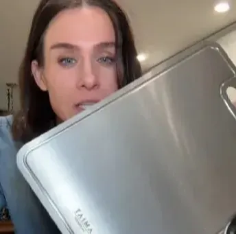 Taima Titanium Cutting Board customer-  ~Emily C. –Oregon, USA